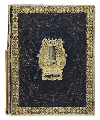 Rutgers Female Institute [College]. Autograph Album of Harriet St. John (1824-1862), Class of 1841.